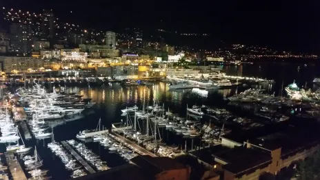 Monaco by night